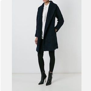 Vince Lamb Leather Black Leggings Pants, S